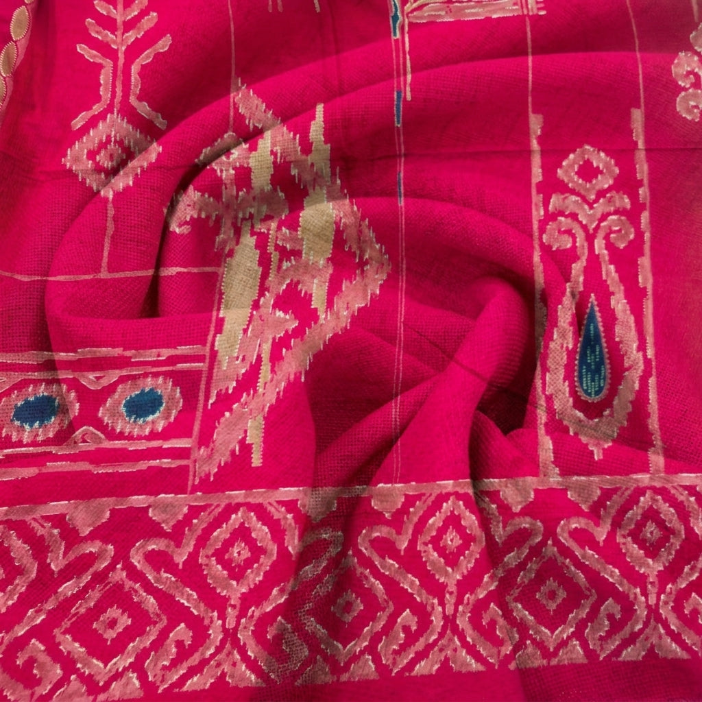 Ikat Rayon Fabric