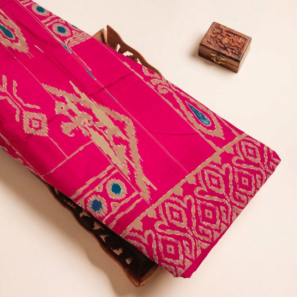 Ikat Rayon Fabric