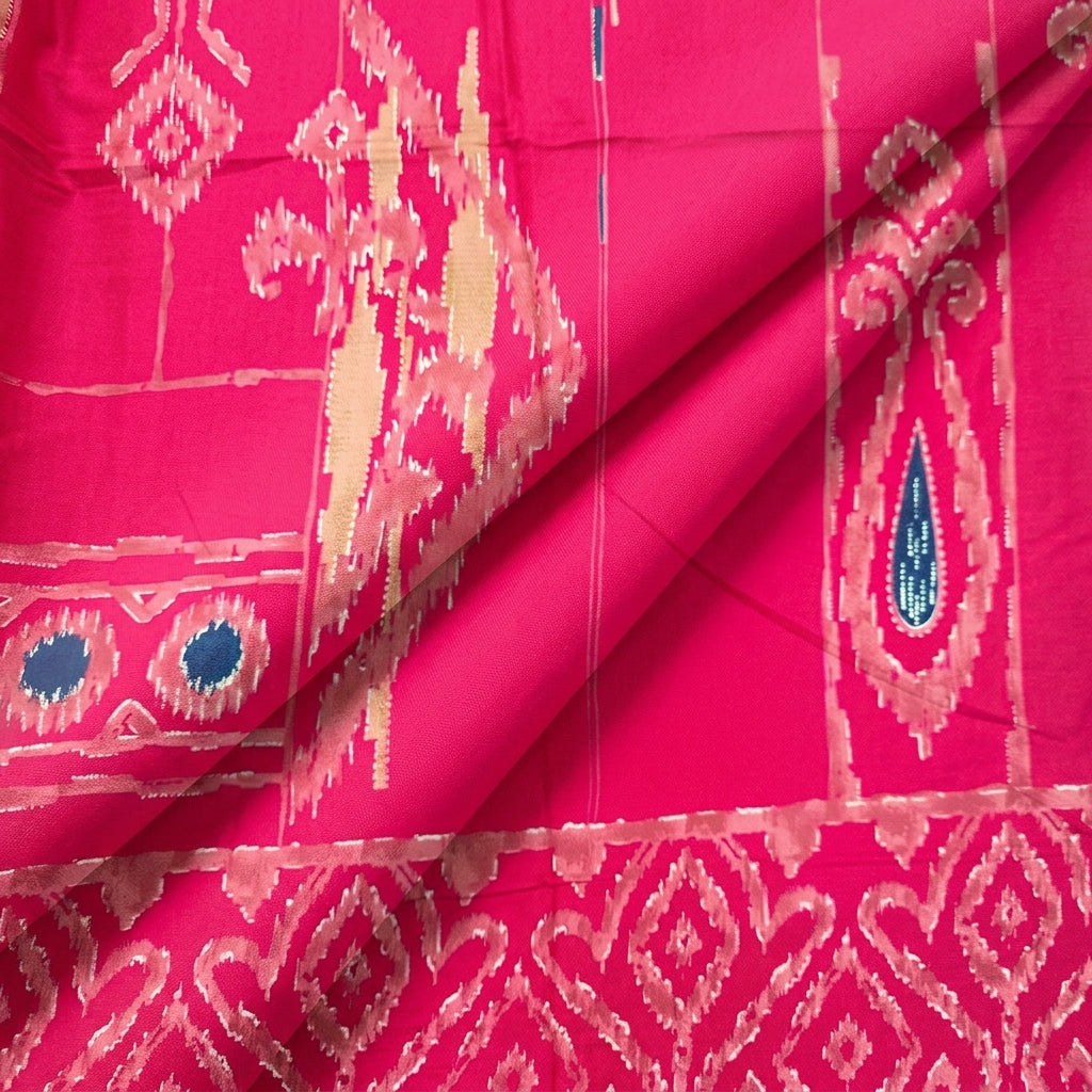 Ikat Rayon Fabric