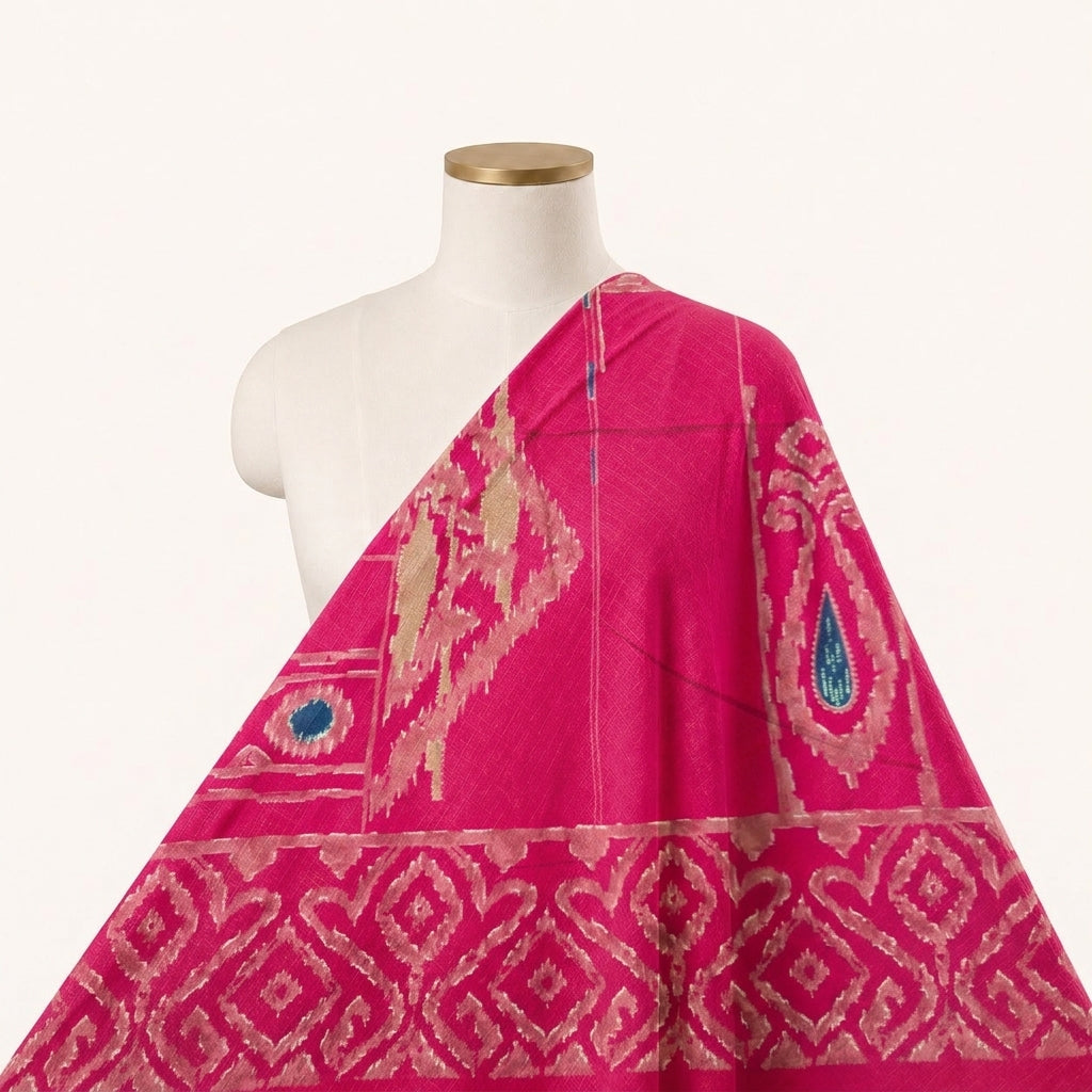 Ikat Rayon Fabric