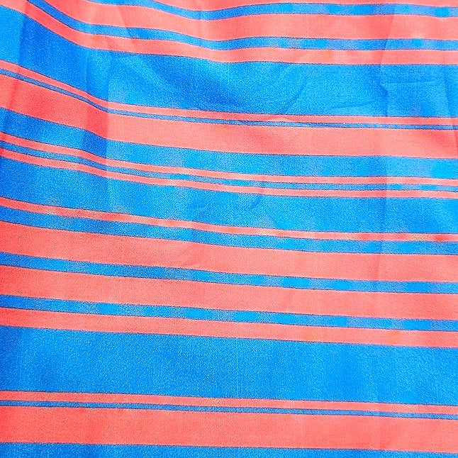Stripes Crepe Fabric - EC16813 - Flat fabric