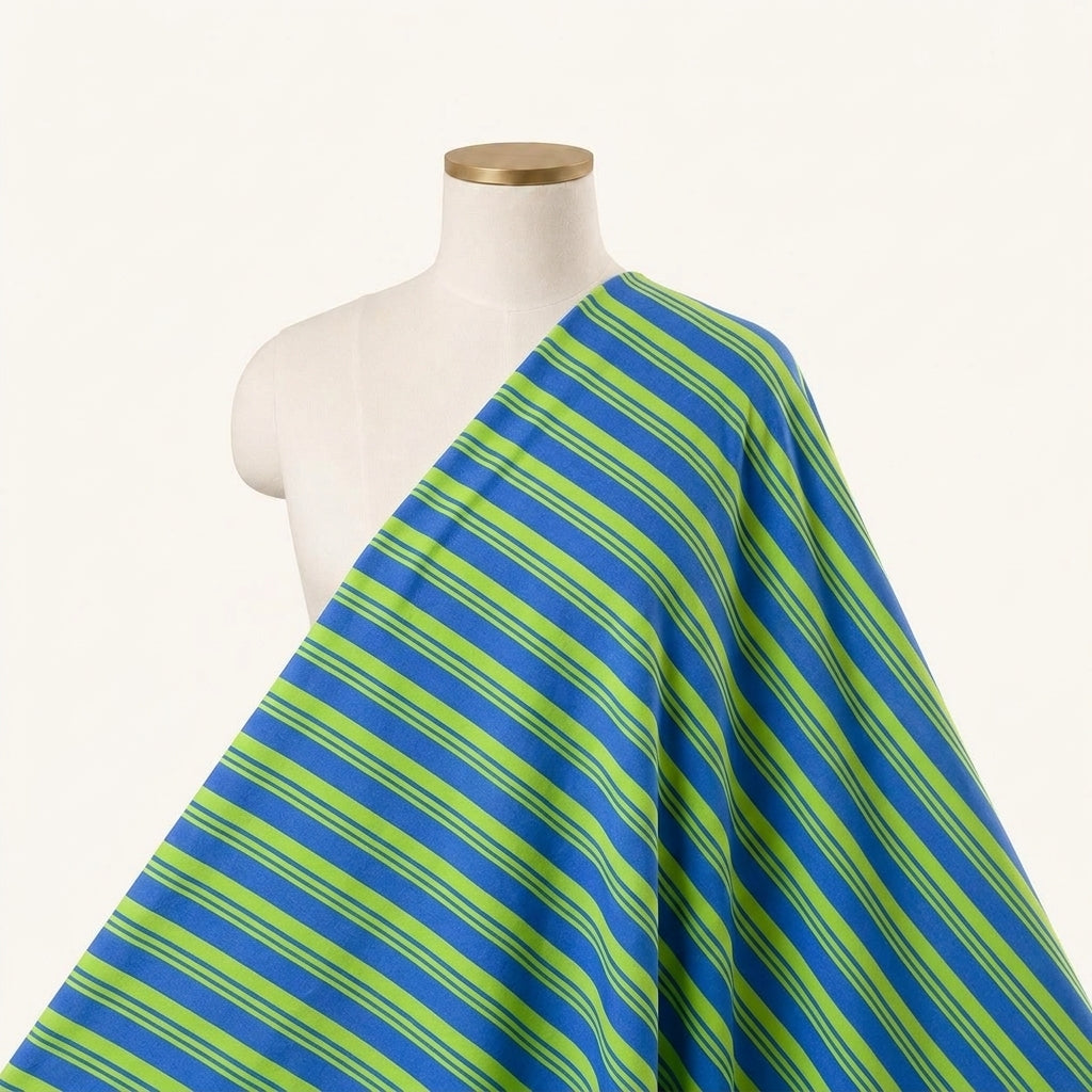 Stripes Crepe Fabric - EC16825 - saree_drape