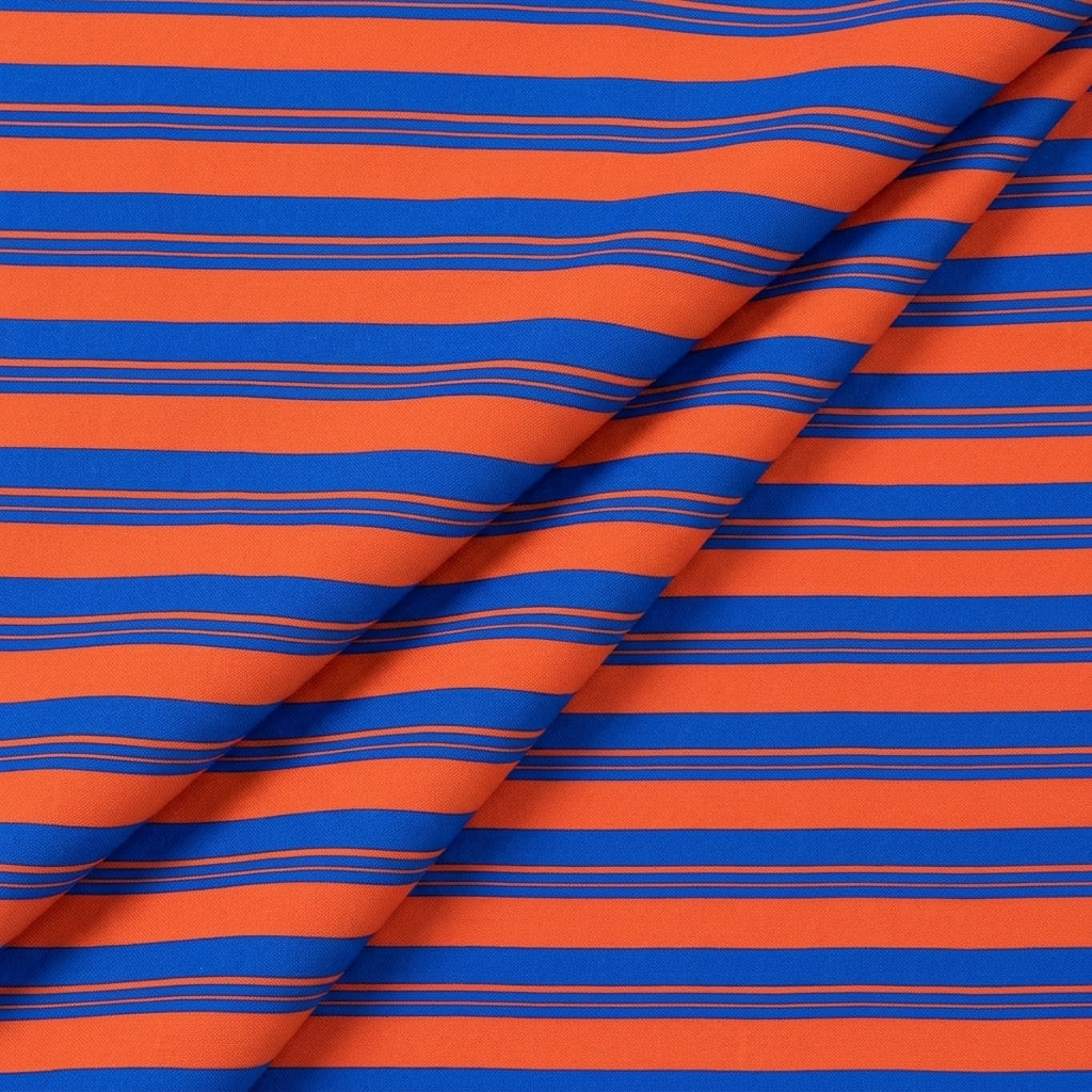 Stripes Crepe Fabric - EC16826 - folds