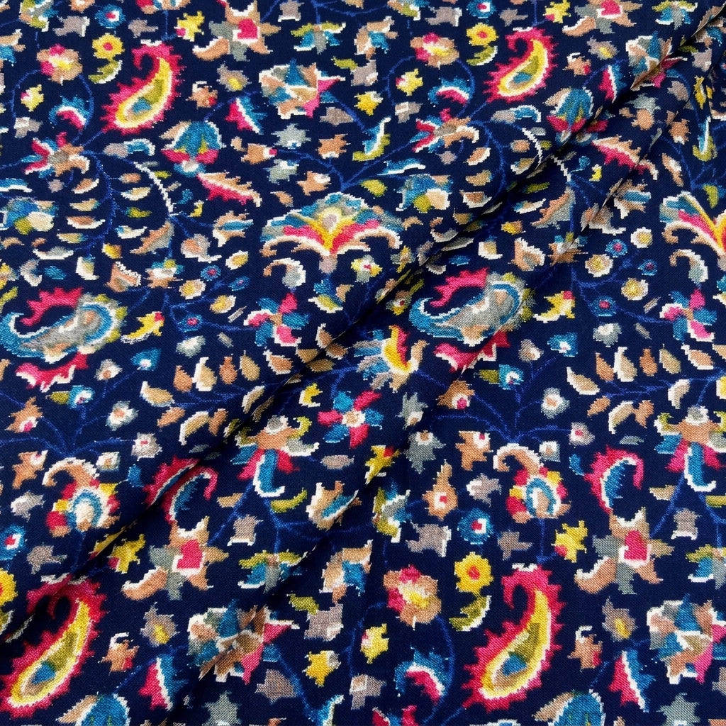 Paisley Rayon Fabric