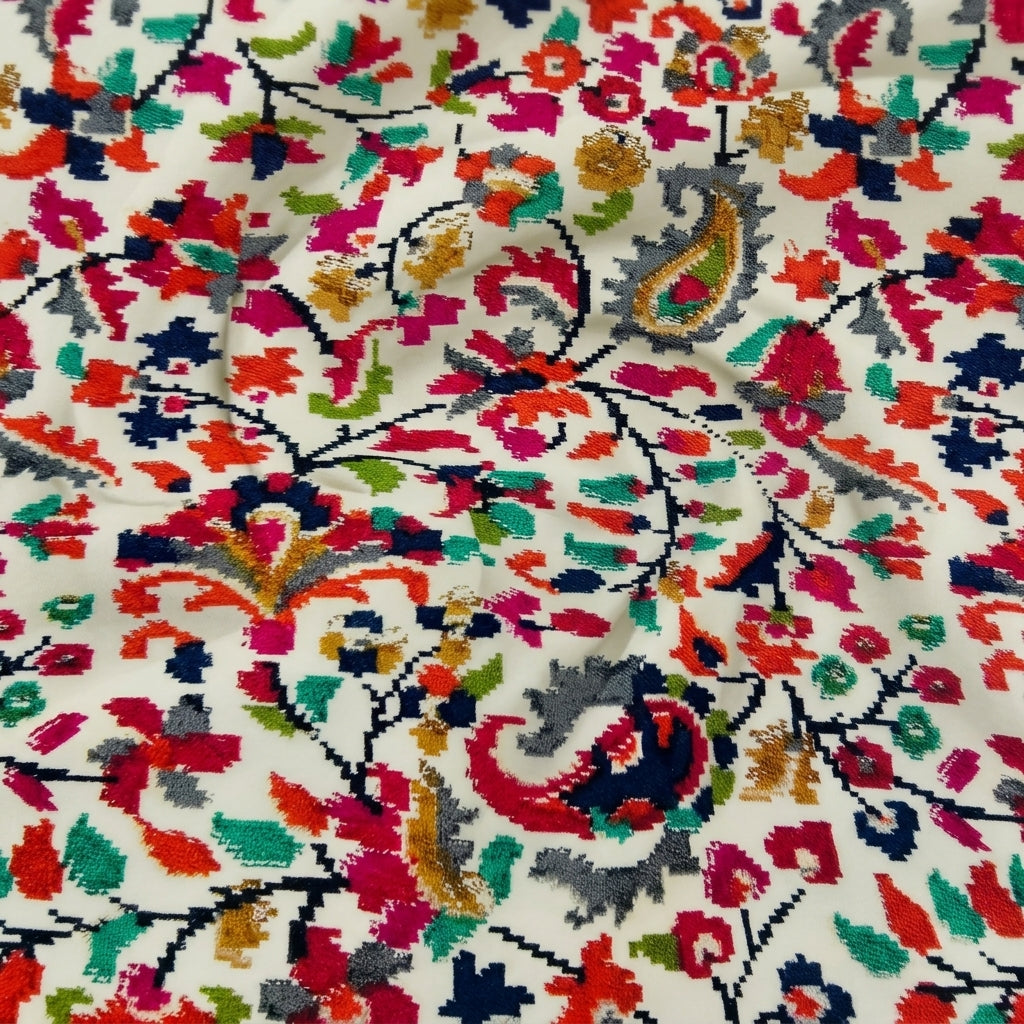 Paisley Rayon Fabric