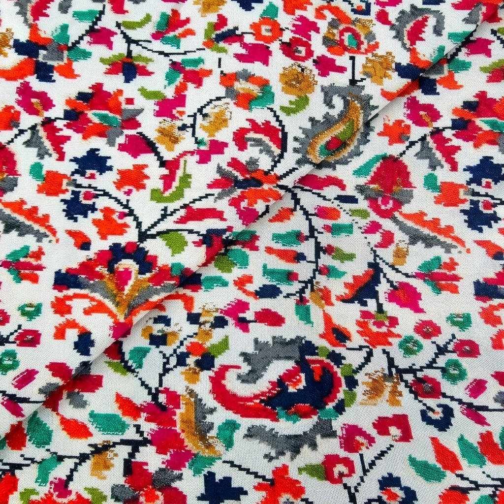 Paisley Rayon Fabric