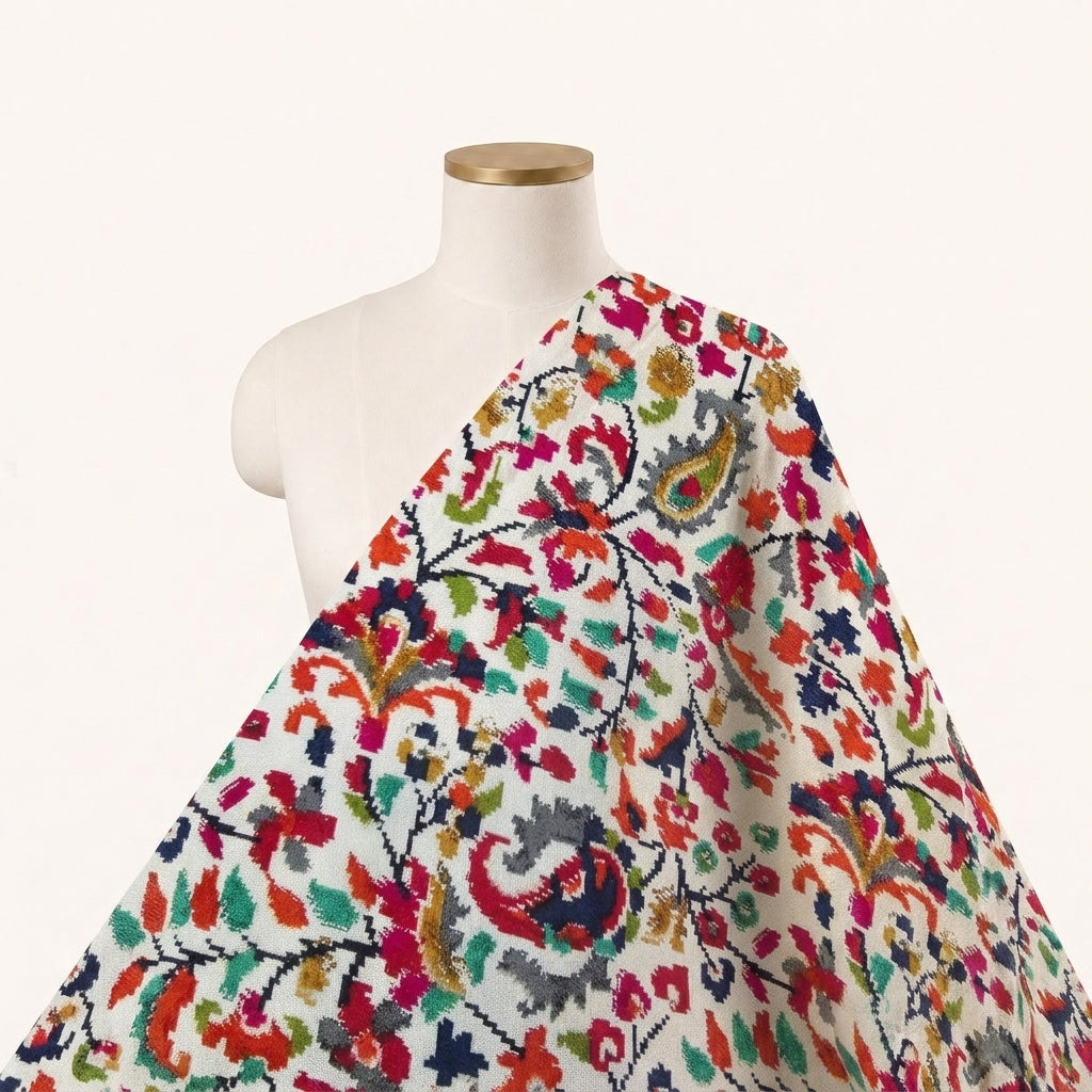 Paisley Rayon Fabric