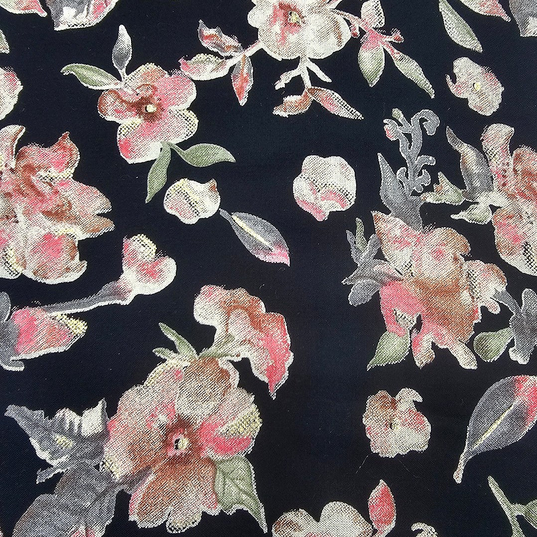 Floral Rayon Fabric