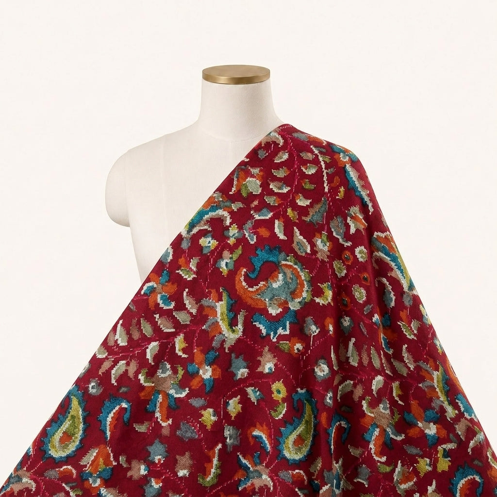 Paisley Rayon Fabric