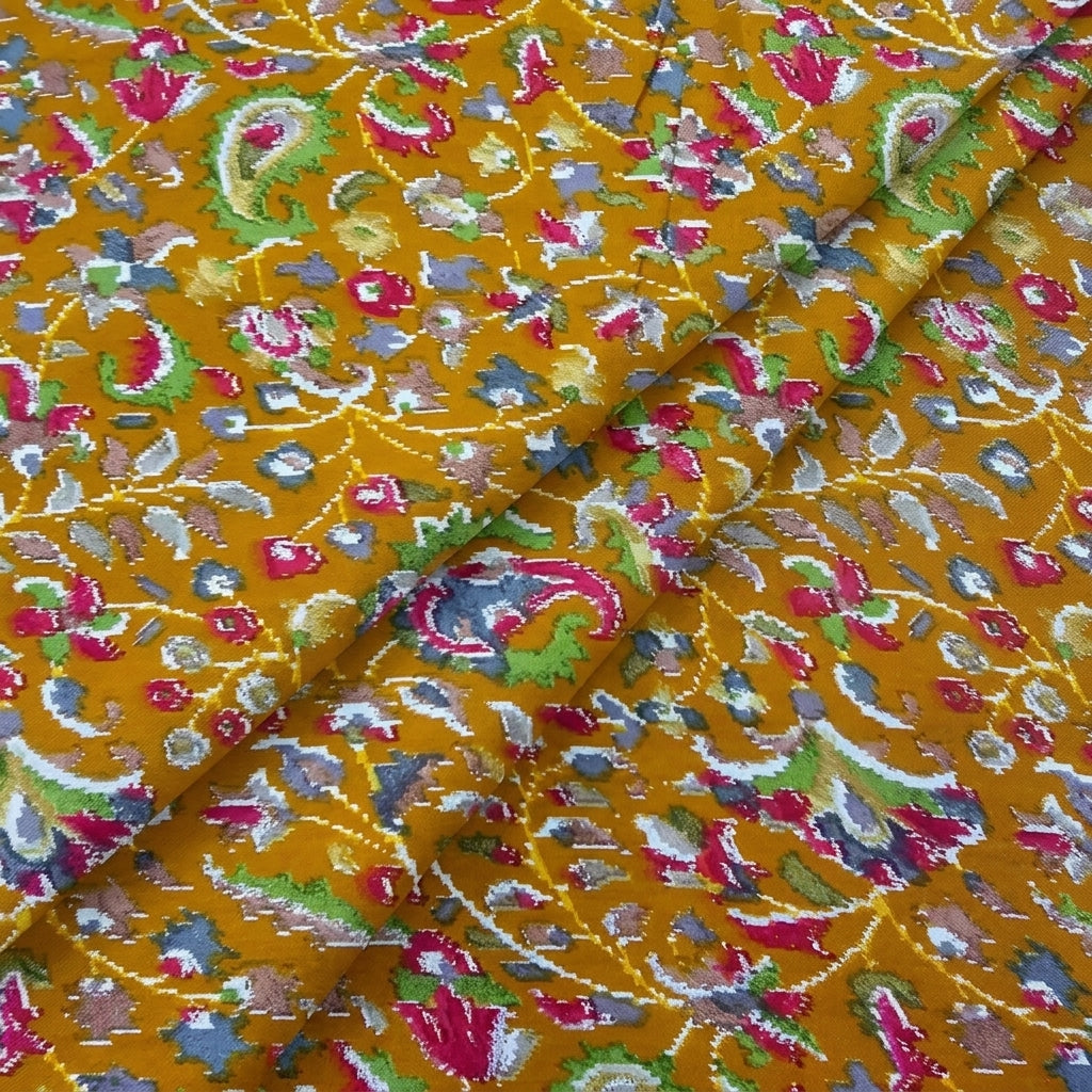 Paisley Rayon Fabric