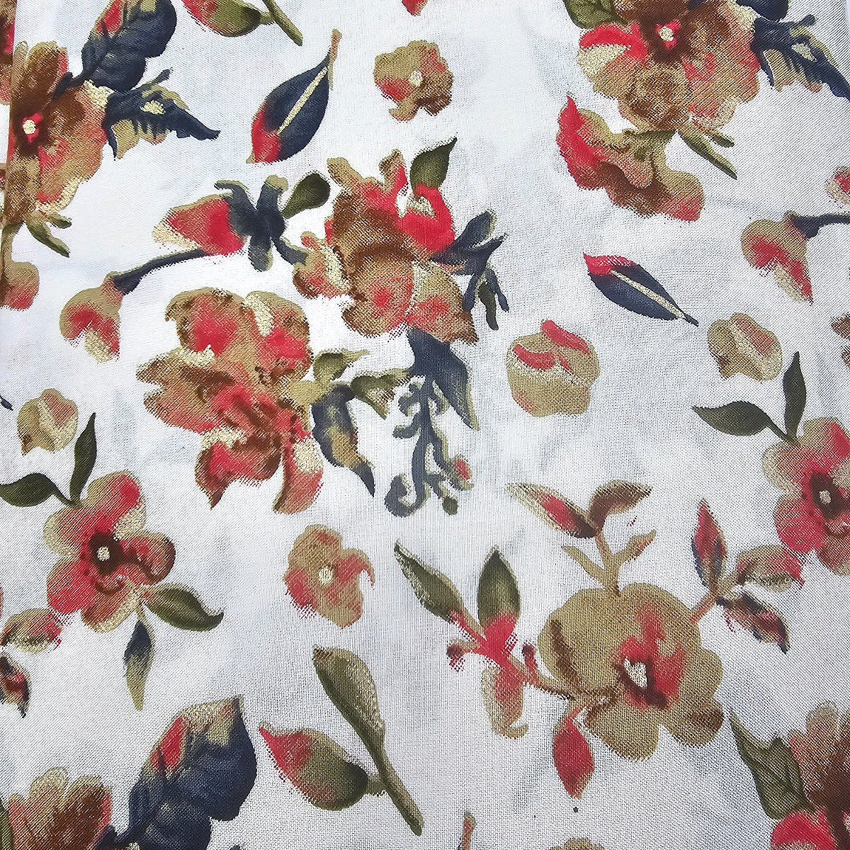 Floral Rayon Fabric