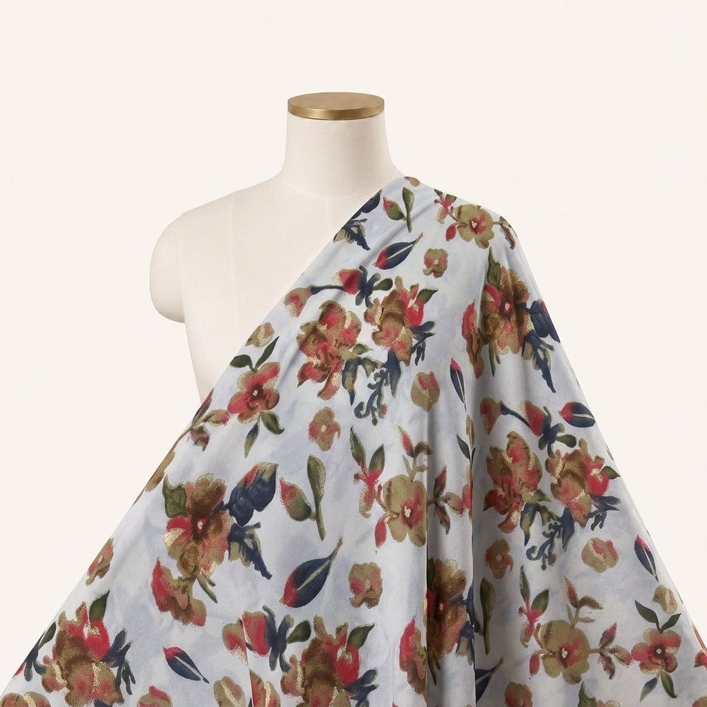 Floral Rayon Fabric