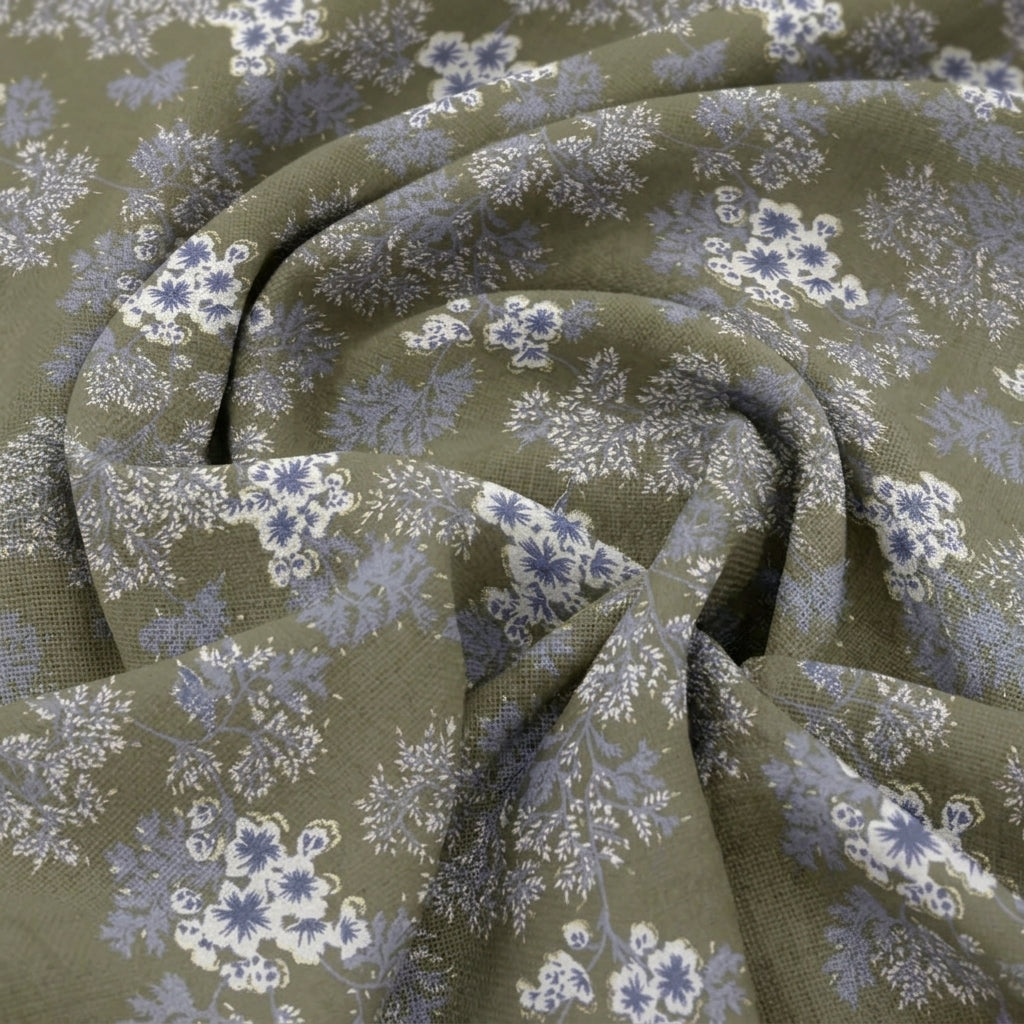 Floral Rayon Fabric