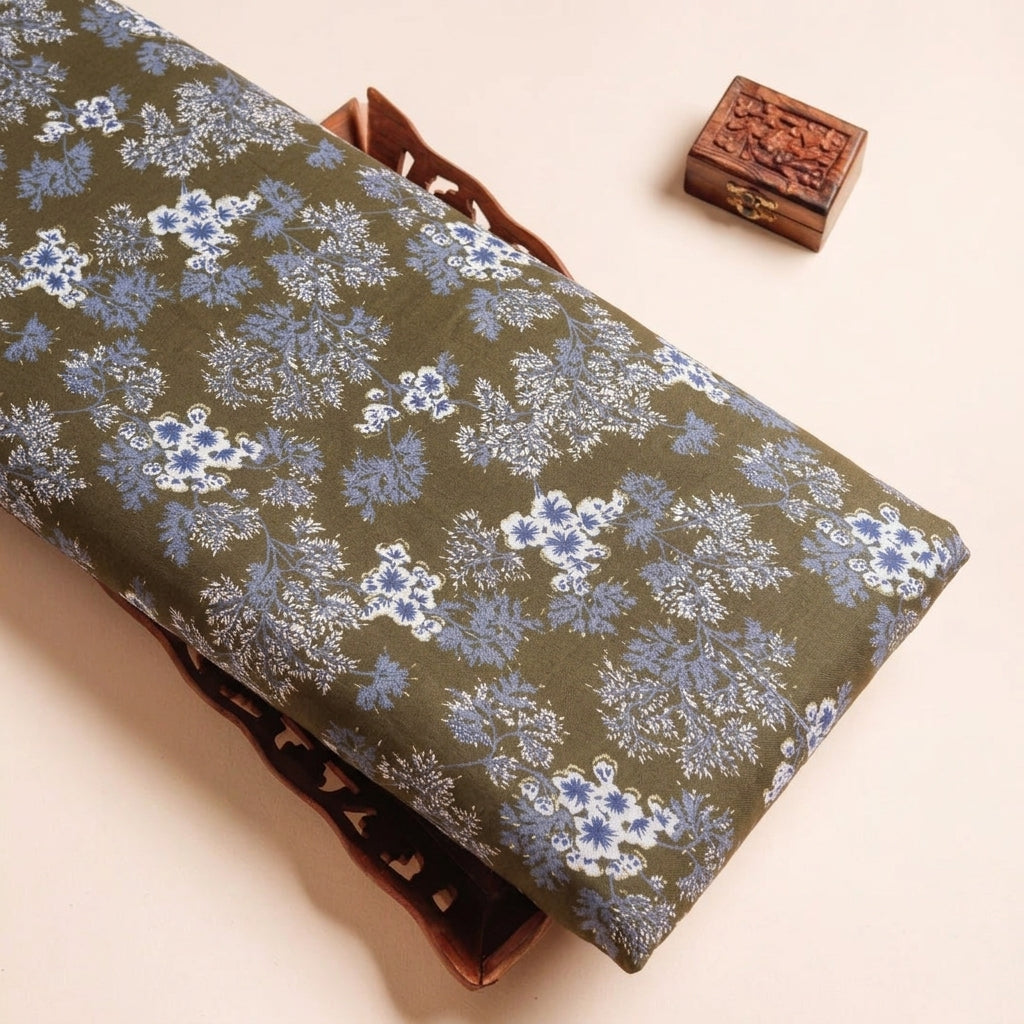 Floral Rayon Fabric