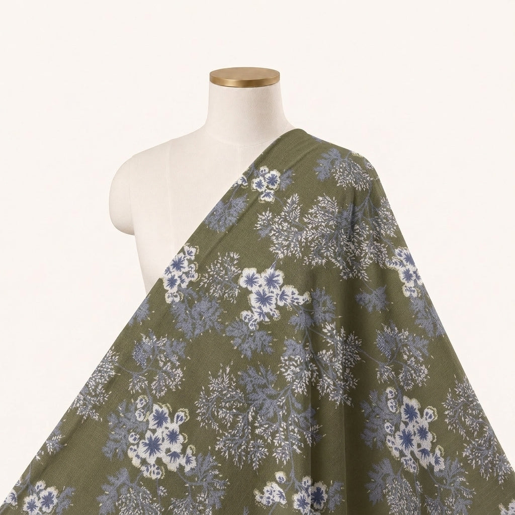 Floral Rayon Fabric