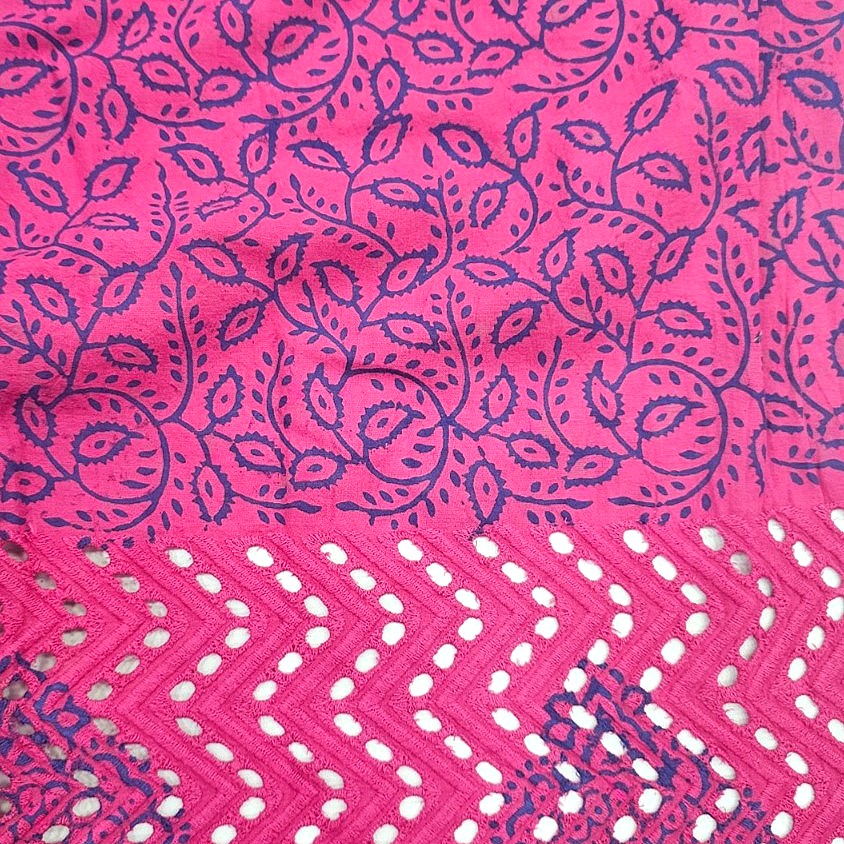 Cutwork Cotton Fabric