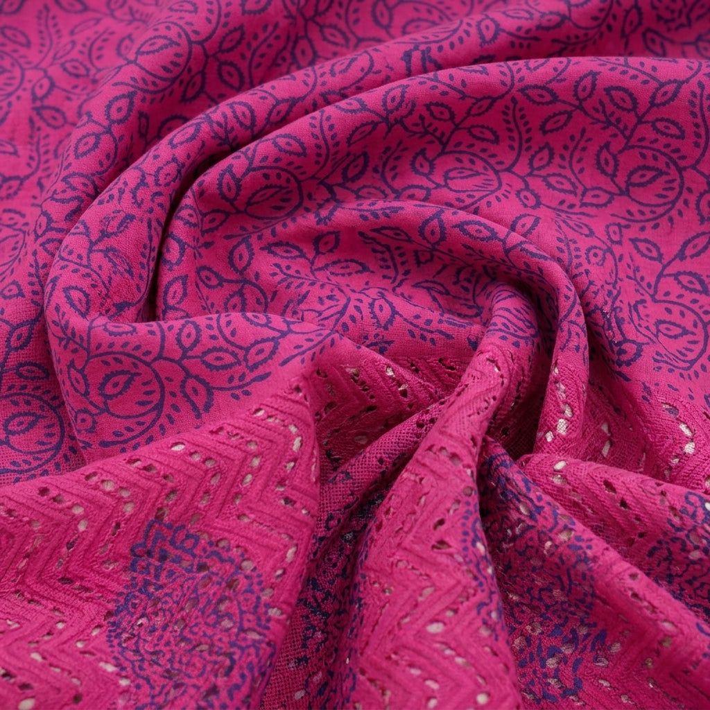 Cutwork Cotton Fabric