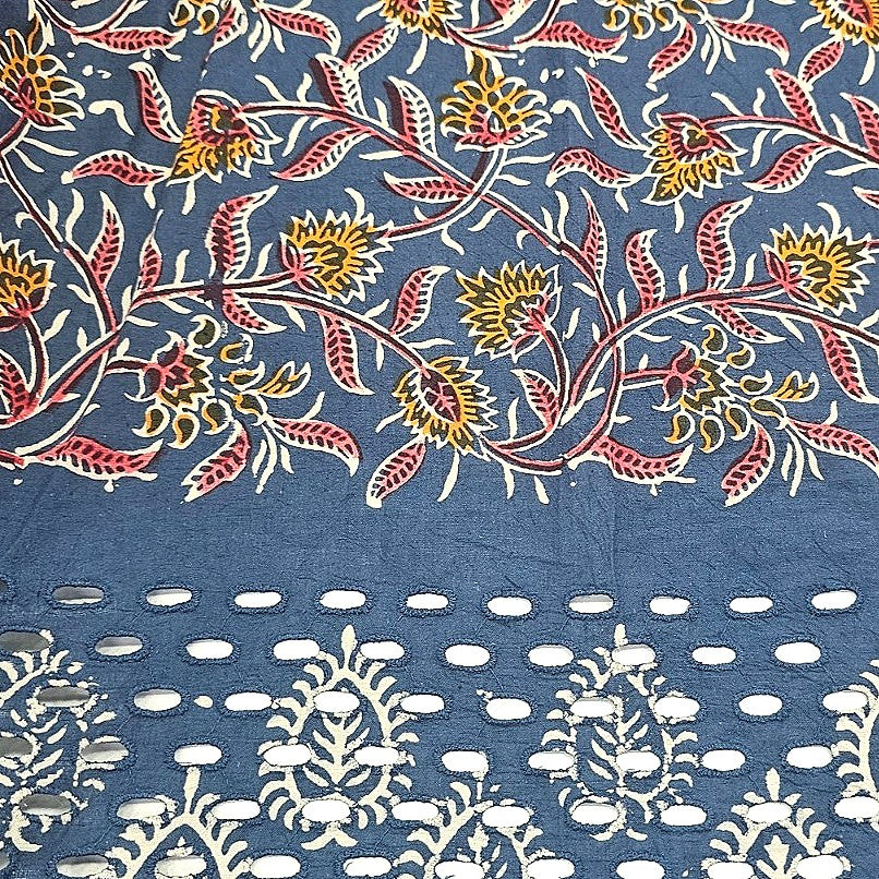 Cutwork Cotton Fabric