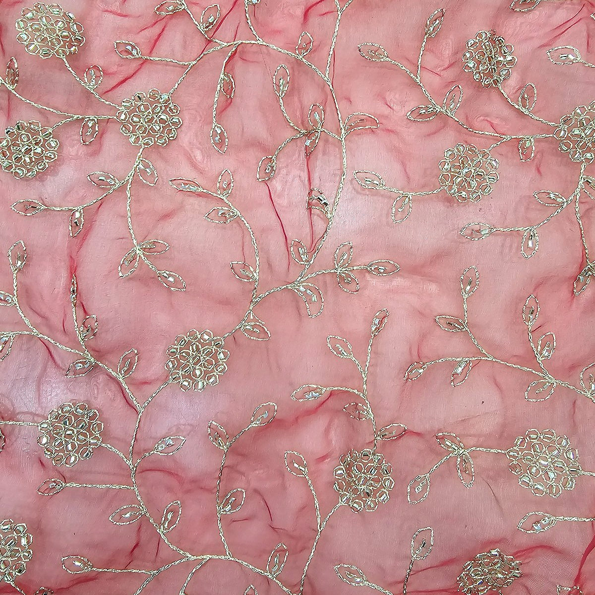 Embroidery Organza Fabric