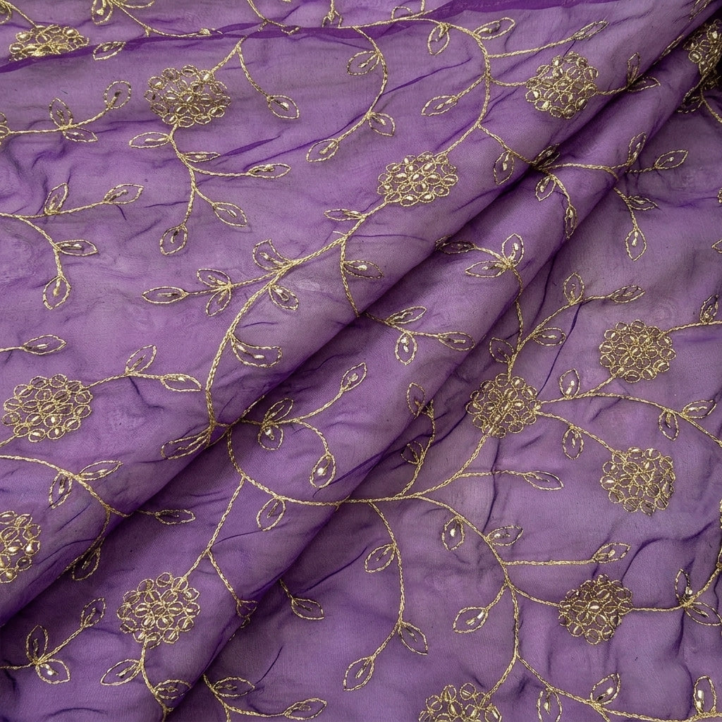 Embroidery Organza Fabric