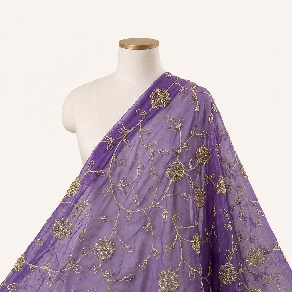 Embroidery Organza Fabric