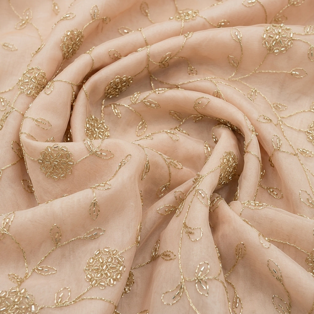 Embroidery Organza Fabric