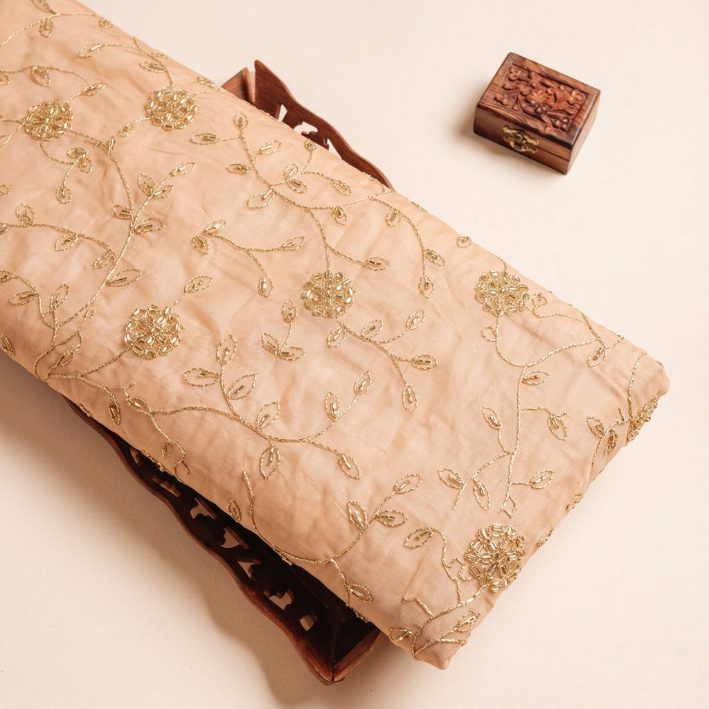 Embroidery Organza Fabric