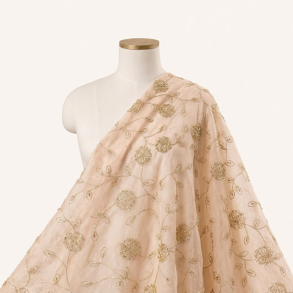 Embroidery Organza Fabric