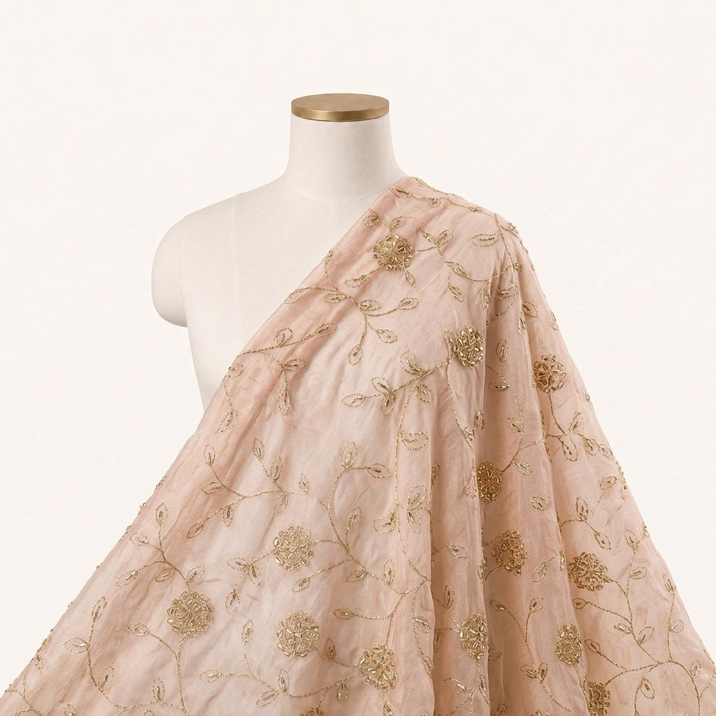 Embroidery Organza Fabric
