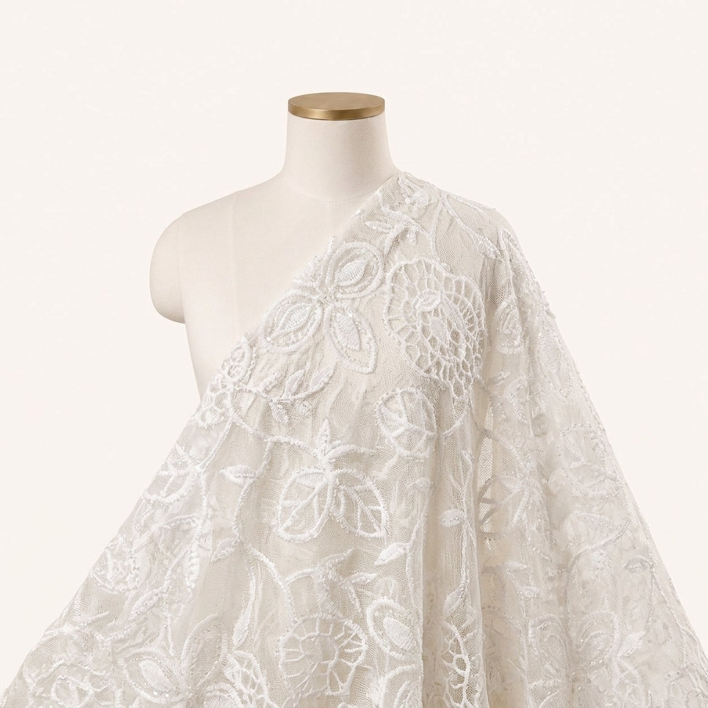 Embroidery Georgette Fabric