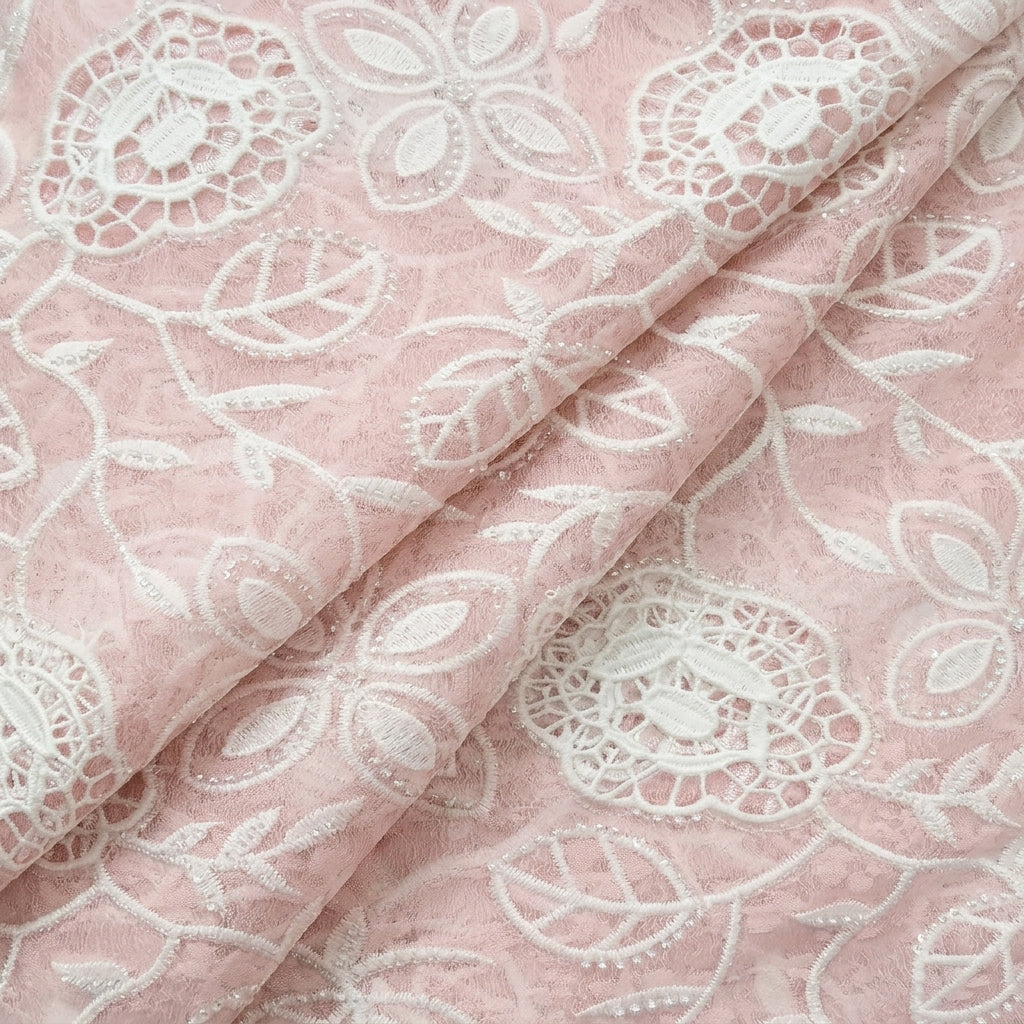 Embroidery Georgette Fabric