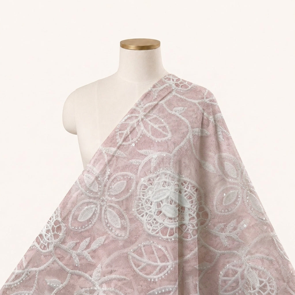 Embroidery Georgette Fabric