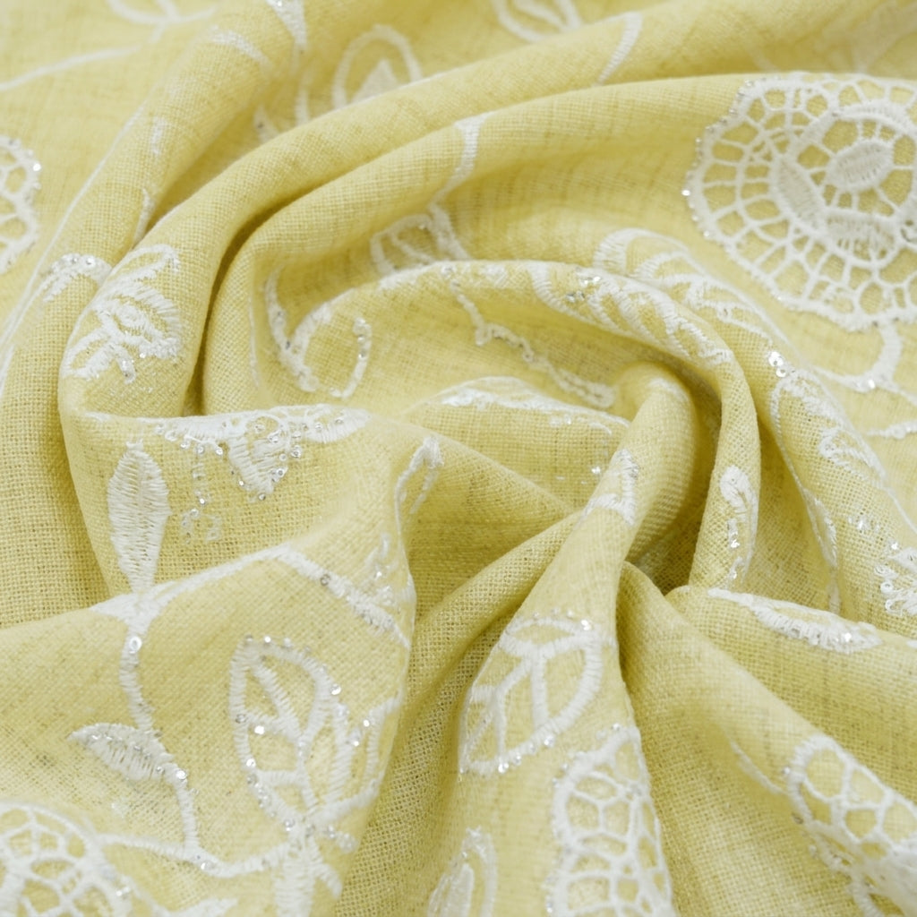 Embroidery Georgette Fabric