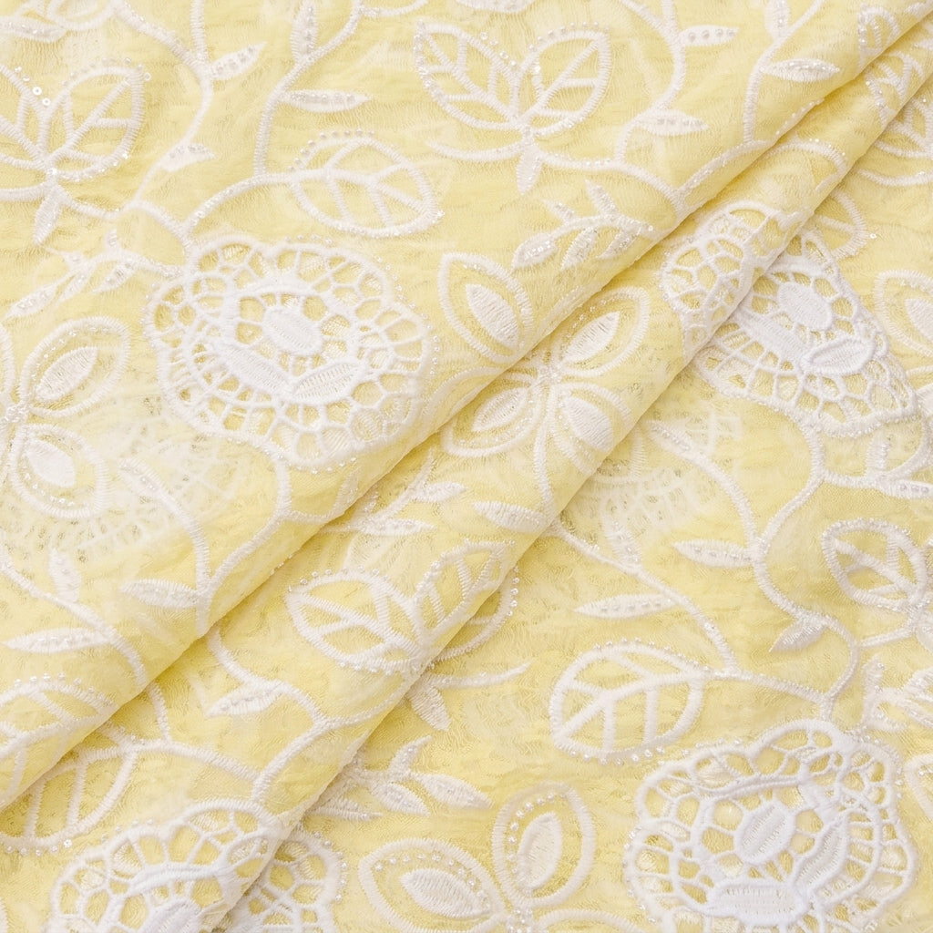 Embroidery Georgette Fabric