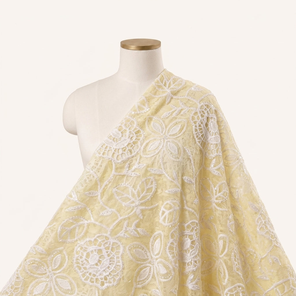 Embroidery Georgette Fabric