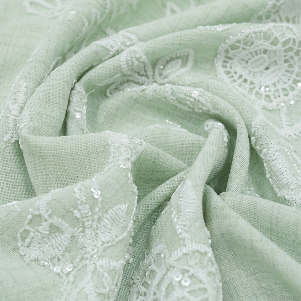 Embroidery Georgette Fabric