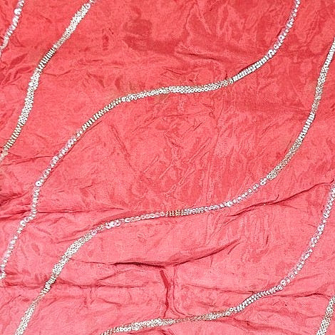 Two Toned Crepe Fabric