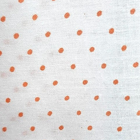 Polka Dot Cotton Fabric - EC16971 - Flat fabric