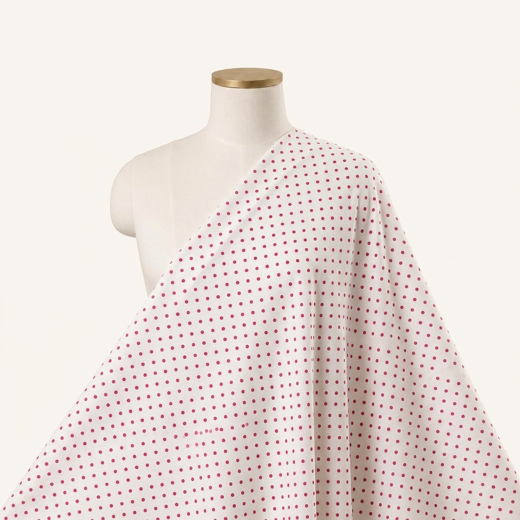 Polka Dot Cotton Fabric - EC16972 - saree_drape