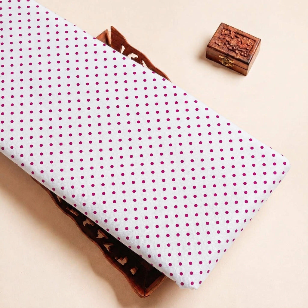 Polka Dot Cotton Fabric - EC16972 - tray_3