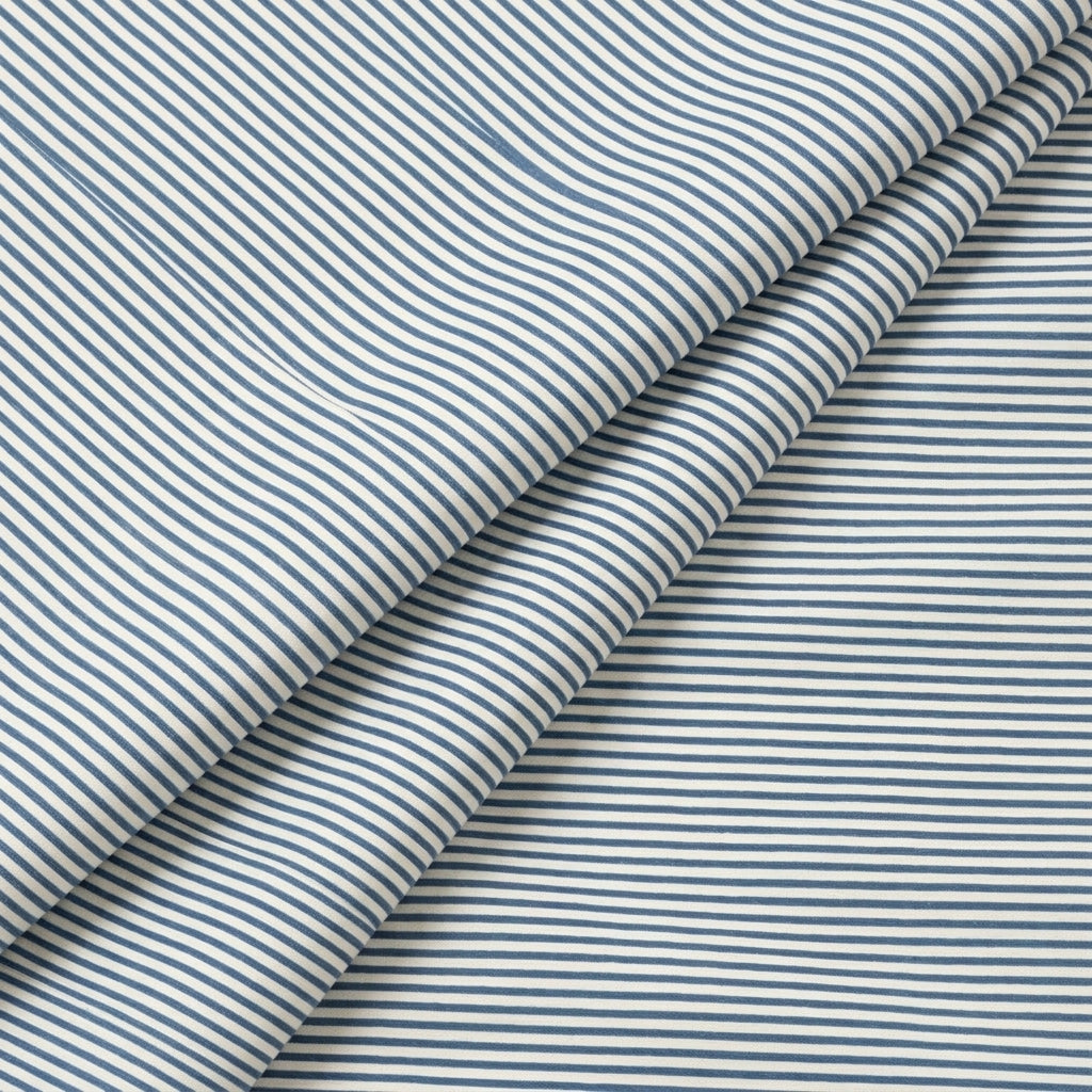 Stripes Cotton Fabric - EC16986 - folds