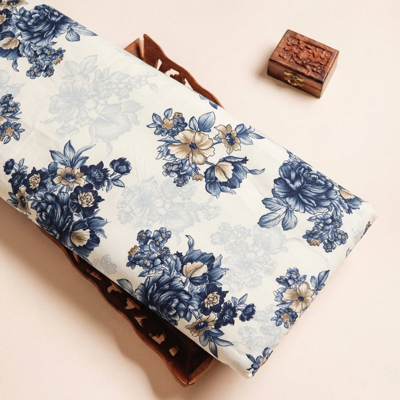 Floral Crepe Fabric - EC16995 - Tray
