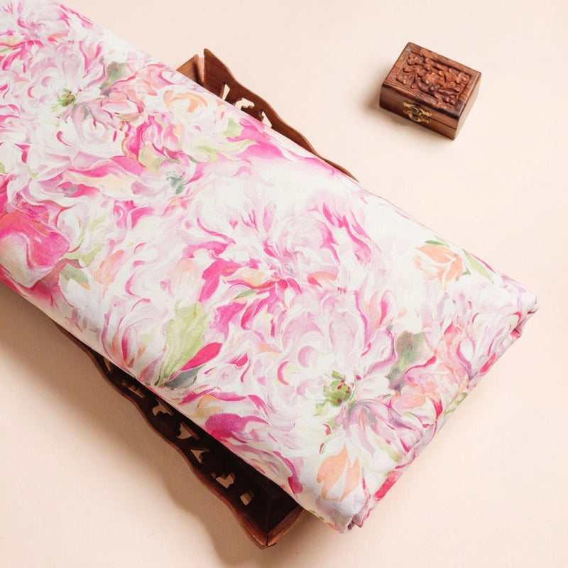Floral Crepe Fabric - EC16998 - EC16998 - Tray