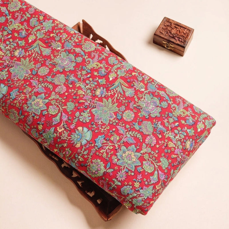 Floral Crepe Fabric - EC17002 - Tray