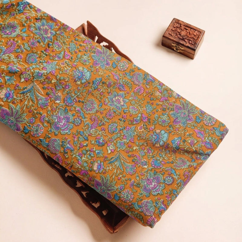 Floral Crepe Fabric - EC17007 - Tray