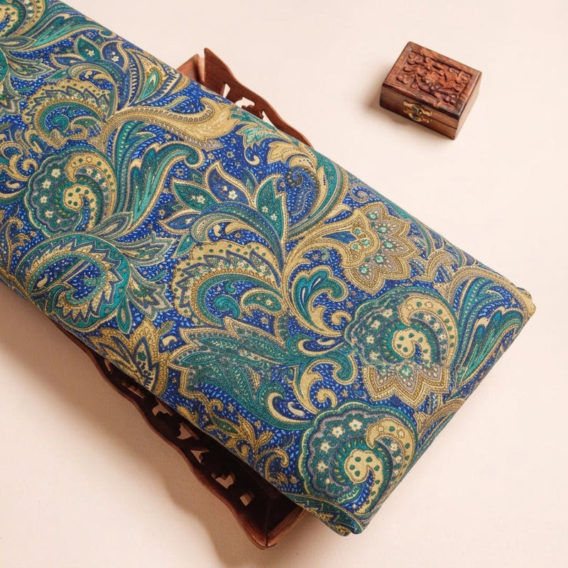 Paisley Crepe Fabric - EC17014 - Tray