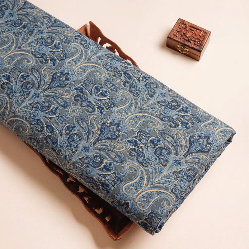 Paisley Crepe Fabric - EC17031 - Tray