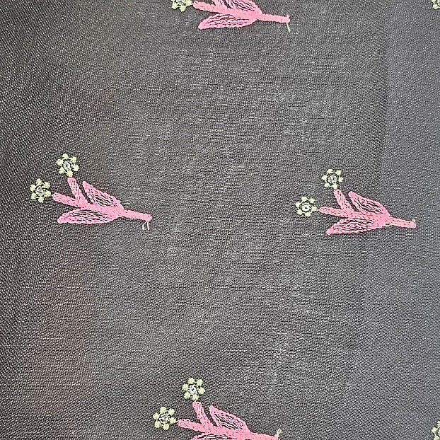 Embroidery Linen Fabric