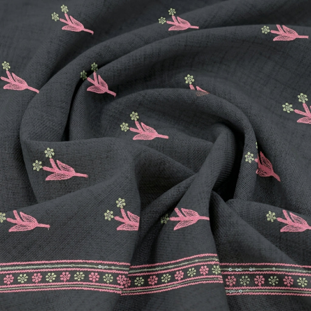 Embroidery Linen Fabric