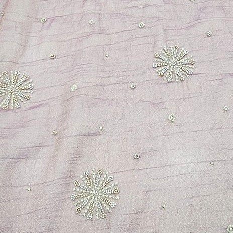 Embroidery Tissue Fabric - EC17145 - Flat fabric